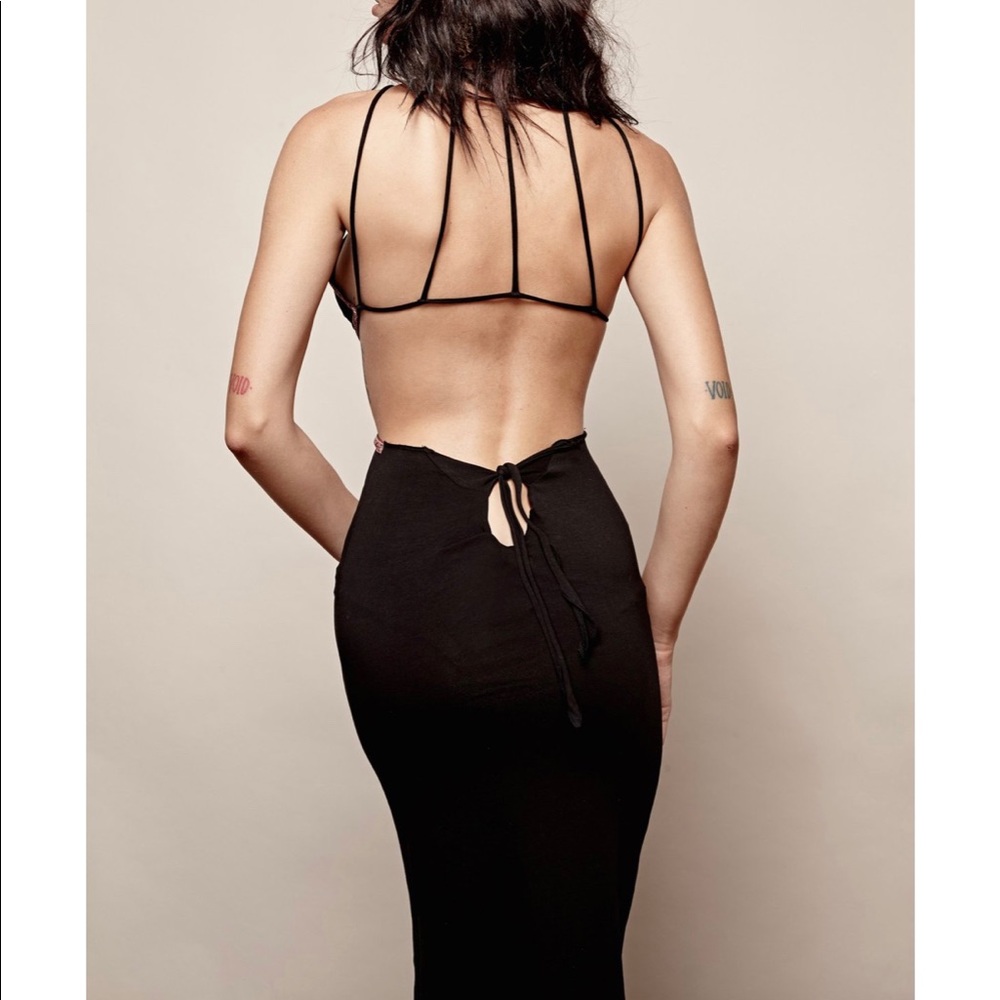 Zhen Nymph backless strappy dress